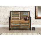 Baumhaus Urban Chic Storage Monks Bench (with Shoe Storage)