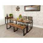 Baumhaus Urban Chic Dining Table Large