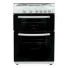 Statesman Nova 60Cm Double Oven Gas Lidded Cooker White