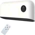 Mylek White Over Door Heater 2000W Wall Mounted with Remote Control