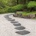 Primeur 4 x Natural Stepping Stone - Grey