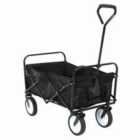 Groundlevel Foldable Trolley with 4 wheels