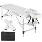 Tectake Massage Table w/ 2 Zones - White