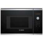 Bosch BFL523MS0B Series 4 Built-In Microwave - Stainless Steel