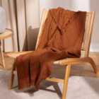 Yard Abel Waffle Throw Pecan