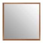 Interiors by PH Small Square Gold Finish Wall Mirror