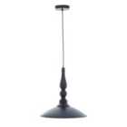 Interiors by PH Large Leni Black And Gold Pendant Light