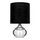 Interiors by PH Niko Black Fabric Shade Table Lamp