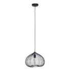 Interiors by PH Lavis Black Finish Pendant Light
