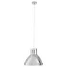 Interiors by PH Jasper Bowl Shaped Pendant Light With Chrome Finish