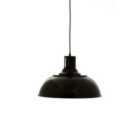 Interiors by PH Brook Black Metal Pendant Light