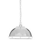 Interiors by PH New Foundry Chrome Pendant Light