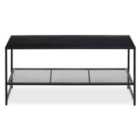 Interiors by PH Acero Black Coffee Table