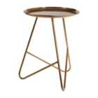Interiors by PH Side Table With Hairpin Legs