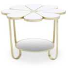 Interiors by PH White Top Petal Shape Table