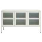 Interiors by PH Acier Three Door White Sideboard