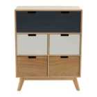 Interiors by PH Watson Five Drawer Chest
