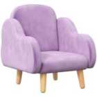 Zonekiz Zonekiz Cloud-shaped Toddler Armchair - Purple