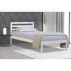 Flintshire Maxwell 3Ft Single White Bed Frame