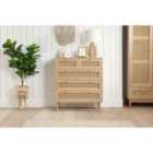 Birlea Croxley 5 Drawer Rattan Chest