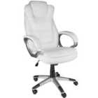 Tectake Office Chair Zulu - White