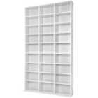 Tectake Bookshelf Christel 9 Tiers - White