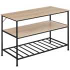 Tectake Shelves Akeley - Light Brown