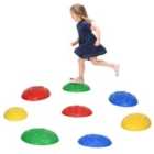 ZONEKIZ 8pc Balance River Stones for Ages 3-8 Years