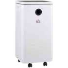 HOMCOM 10L/Day 2.5L Portable Dehumidifier With Wifi Smart App Control For Home Laundry
