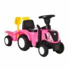 Sliding Car Withhorn No Power Storage Indoor & Outdoor For 12-36 Months Pink