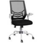 Vinsetto Mesh Swivel Office Chair Task Computer Chair W Lumbar Support Black