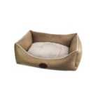 Snug & Cosy Tuscany Sand Rectangle Bed - Large