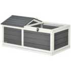 PawHut Wooden Tortoise House, Small Pet Reptile