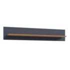 Furniture To Go Bohol Wall Shelf In Riviera Oak/Navy