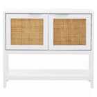 Interiors by PH Rattan door Side Cabinet
