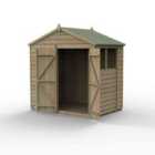 Forest Garden 4LIFE Apex Shed 7x5 - Double Door - 2 Window