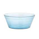 Blue Linear Salad/Fruit Bowl