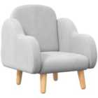 Zonekiz Zonekiz Cloud-shaped Toddler Armchair - Grey