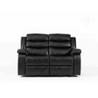 Heartlands Furniture Turin Recliner 2 Seater Black