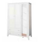 Heartlands Furniture Mallund Robe 3 Door Wardrobe White