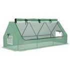 Outsunny Small Polytunnel w/ Mesh Windows