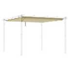 Outsunny Replacement Cover for 4 x 3m Pergola - Beige