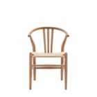 Gallery Direct Tokala Chair Natural (2Pk)