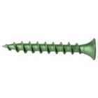 Wickes Exterior Grade Green Screws - 5 x 40mm - Pack of 50