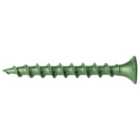 Wickes Exterior Grade Green Screws - 4 x 40mm - Pack of 50