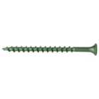 Wickes Exterior Grade Green Screws - 4 x 65mm - Pack of 50