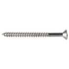 Wickes Stainless Steel Wood Screws - 4 x 50mm - Pack of 50