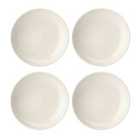 Mikasa Cranborne Stoneware Pasta Bowls, Set Of 4, 24Cm, Cream