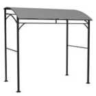 Outsunny 2.2 X 1.5 M Bbq Gazebo Tent, Grey