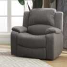 Artemis Home Marldon Manual Reclining Armchair - Dark Grey